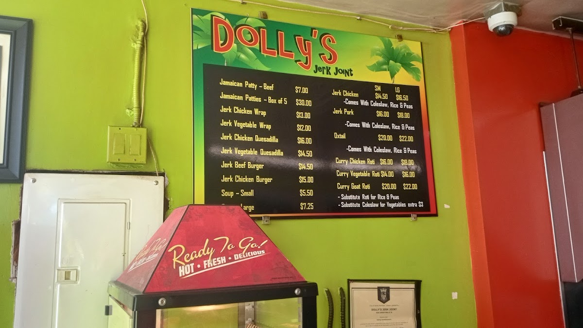 Menu Dolly's Jerk Joint-2